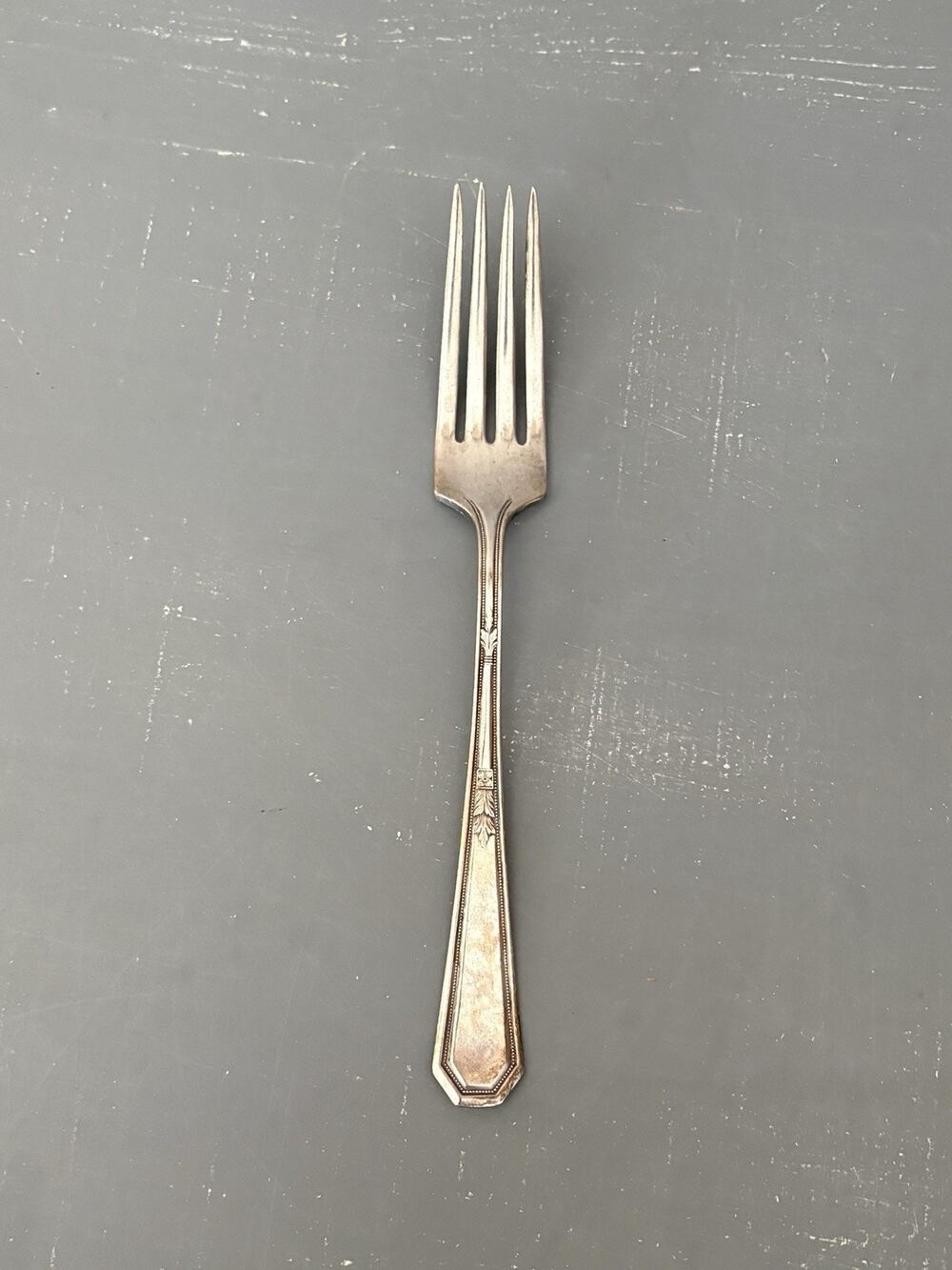 Vintage Wm Rogers & Son Mayfair Silverplate Salad Fork Pat Mar 13 1923